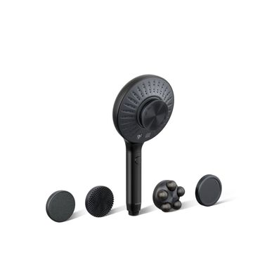 Regadera Spaviva De Mano Multifuncion En Negro