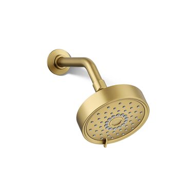 Cebolleta Purist De Regadera De Tres Funciones En Dorado