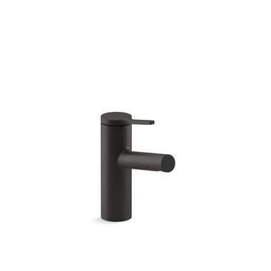 Llave Monomando Baja Para Lavabo Elate Negro