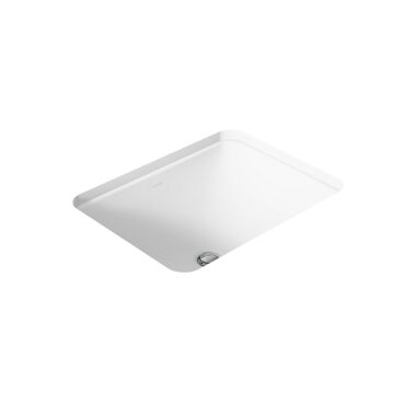 Lavabo Caxton Bajocubierta En Blanco