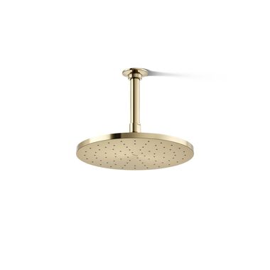 Cebolleta Contemporary De Techo De 10" De Una Funci&oacute;n En Dorado Franc&eacute;s