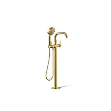 Llave Castia Para Llenado De Tina Freestanding En Dorado