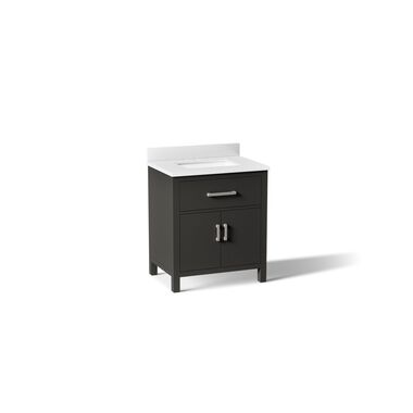 Vanity Kresla De 30 Pulgadas Gris