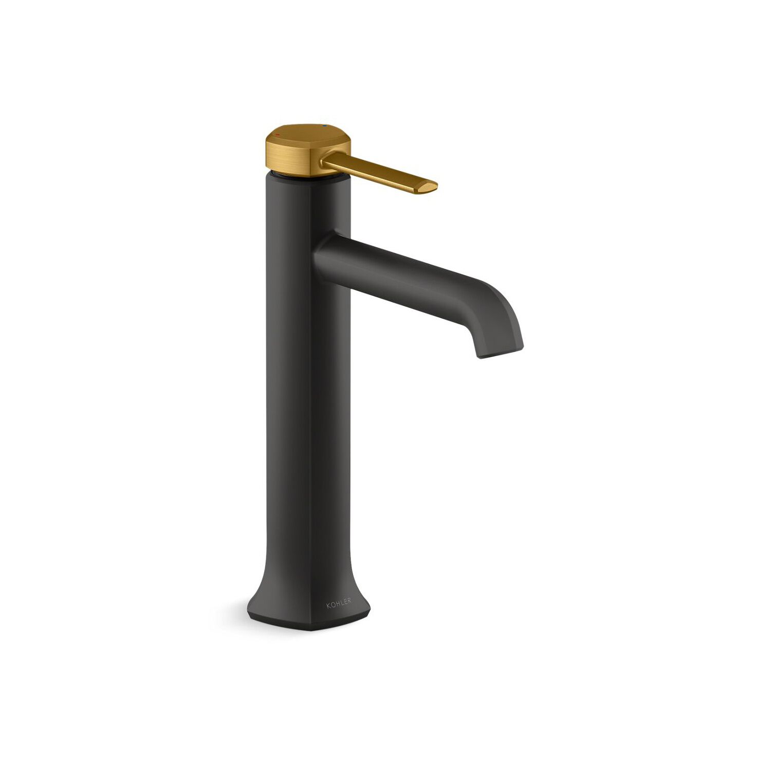 Llave monomando alta para lavabo Occasion Negro mate,,hi-res image number null