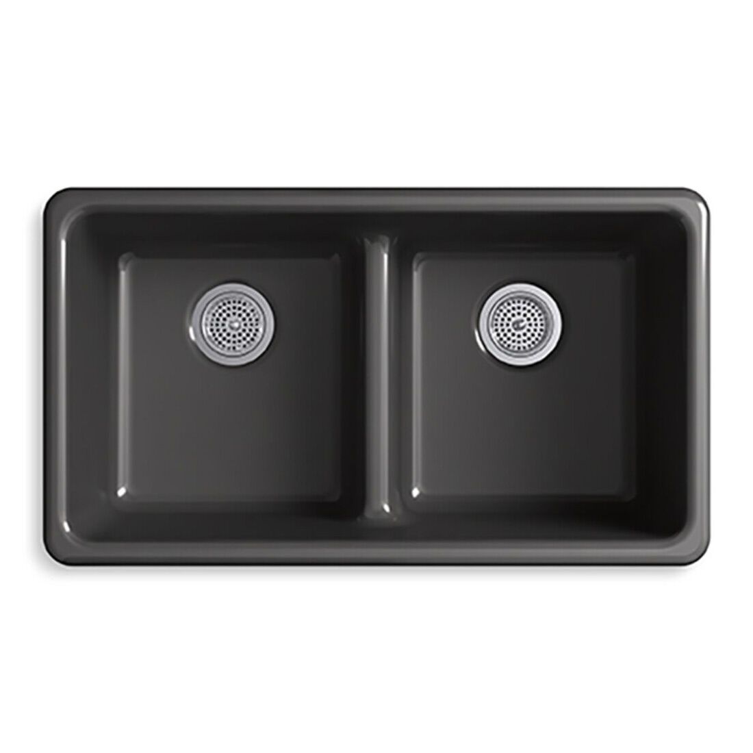 Tarja de dos tinas línea Iron/Tones en negro,,hi-res image number null