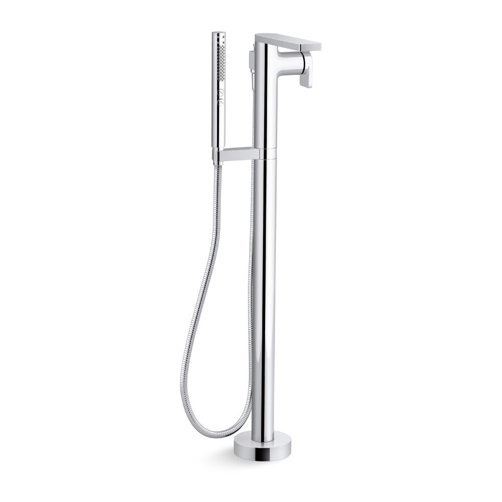 Llave monomando alta para tina línea Composed en cromo pulido,,hi-res image number null