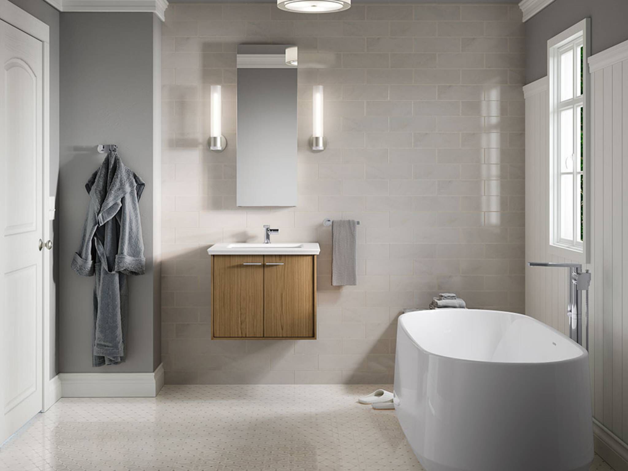 Espejo para baño línea Maxstow,,hi-res image number null